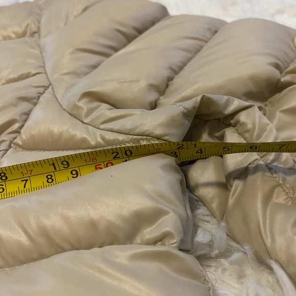 Calvin Klein Tan Lightweight Down Coat - Picture 6 of 6